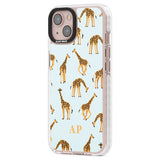 Personalised Safari Giraffe Pattern on Blue Custom Phone Case iPhone 15 Pro Max / Black Impact Case,iPhone 15 Plus / Black Impact Case,iPhone 15 Pro / Black Impact Case,iPhone 15 / Black Impact Case,iPhone 15 Pro Max / Impact Case,iPhone 15 Plus / Impact Case,iPhone 15 Pro / Impact Case,iPhone 15 / Impact Case,iPhone 15 Pro Max / Magsafe Black Impact Case,iPhone 15 Plus / Magsafe Black Impact Case,iPhone 15 Pro / Magsafe Black Impact Case,iPhone 15 / Magsafe Black Impact Case,iPhone 14 Pro Max / Black Impac