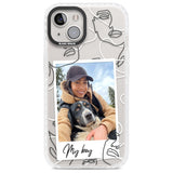 Personalised Snake Instant PhotoPhone Case for iPhone 14