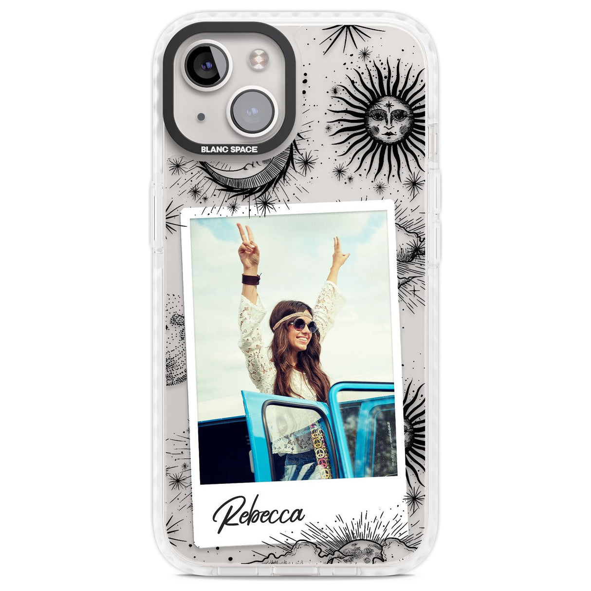 Personalised Snake Instant PhotoPhone Case for iPhone 14