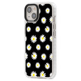 White Daisy Pattern (Black)