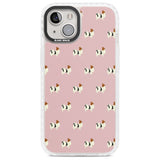 Papillon Dog Pattern Phone Case iPhone 13 / Impact Case,iPhone 14 / Impact Case,iPhone 15 Plus / Impact Case,iPhone 15 / Impact Case Blanc Space