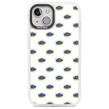 Gold Eyes Psychedelic Eyes Pattern Phone Case iPhone 13 / Impact Case,iPhone 14 / Impact Case,iPhone 15 Plus / Impact Case,iPhone 15 / Impact Case Blanc Space