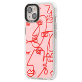 Abstract Continuous Line Faces Red on Pink Phone Case iPhone 15 Pro Max / Black Impact Case,iPhone 15 Plus / Black Impact Case,iPhone 15 Pro / Black Impact Case,iPhone 15 / Black Impact Case,iPhone 15 Pro Max / Impact Case,iPhone 15 Plus / Impact Case,iPhone 15 Pro / Impact Case,iPhone 15 / Impact Case,iPhone 15 Pro Max / Magsafe Black Impact Case,iPhone 15 Plus / Magsafe Black Impact Case,iPhone 15 Pro / Magsafe Black Impact Case,iPhone 15 / Magsafe Black Impact Case,iPhone 14 Pro Max / Black Impact Case,i