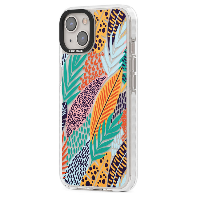 Abstract LeavesPhone Case for iPhone 14