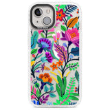 Floral Vibe Phone Case iPhone 13 / Impact Case,iPhone 14 / Impact Case,iPhone 15 Plus / Impact Case,iPhone 15 / Impact Case Blanc Space