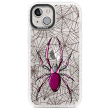 Arachnophobia Phone Case iPhone 13 / Impact Case,iPhone 14 / Impact Case,iPhone 15 Plus / Impact Case,iPhone 15 / Impact Case Blanc Space