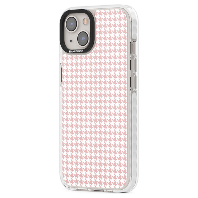 Pink Houndstooth Pattern