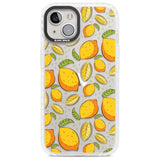 Lemon Pattern Phone Case iPhone 13 / Impact Case,iPhone 14 / Impact Case,iPhone 15 Plus / Impact Case,iPhone 15 / Impact Case Blanc Space