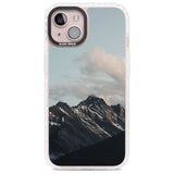 Mountain Range Phone Case iPhone 13 / Impact Case,iPhone 14 / Impact Case,iPhone 15 Plus / Impact Case,iPhone 15 / Impact Case Blanc Space