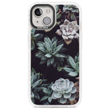 Mixed Succulents - Real Botanical Photographs Phone Case iPhone 13 / Impact Case,iPhone 14 / Impact Case,iPhone 15 Plus / Impact Case,iPhone 15 / Impact Case Blanc Space