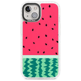 Full Watermelon Print Phone Case iPhone 13 / Impact Case,iPhone 14 / Impact Case,iPhone 15 Plus / Impact Case,iPhone 15 / Impact Case Blanc Space