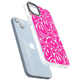 Blue Acid FacesPhone Case for iPhone 14 Plus