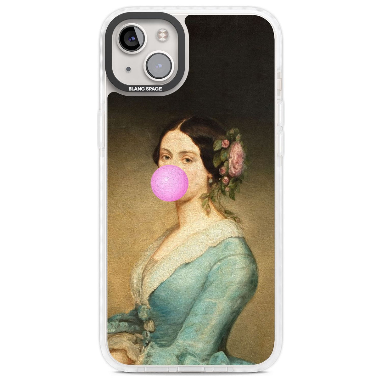 NOT SO ETIQUETTE Phone Case iPhone 14 Plus / Impact Case Blanc Space