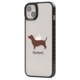 Personalised Hand Painted Sausage Dog Custom Phone Case iPhone 15 Pro Max / Black Impact Case,iPhone 15 Plus / Black Impact Case,iPhone 15 Pro / Black Impact Case,iPhone 15 / Black Impact Case,iPhone 15 Pro Max / Impact Case,iPhone 15 Plus / Impact Case,iPhone 15 Pro / Impact Case,iPhone 15 / Impact Case,iPhone 15 Pro Max / Magsafe Black Impact Case,iPhone 15 Plus / Magsafe Black Impact Case,iPhone 15 Pro / Magsafe Black Impact Case,iPhone 15 / Magsafe Black Impact Case,iPhone 14 Pro Max / Black Impact Case