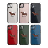 Personalised Hand Painted Sausage Dog Custom Phone Case iPhone 15 Pro Max / Black Impact Case,iPhone 15 Plus / Black Impact Case,iPhone 15 Pro / Black Impact Case,iPhone 15 / Black Impact Case,iPhone 15 Pro Max / Impact Case,iPhone 15 Plus / Impact Case,iPhone 15 Pro / Impact Case,iPhone 15 / Impact Case,iPhone 15 Pro Max / Magsafe Black Impact Case,iPhone 15 Plus / Magsafe Black Impact Case,iPhone 15 Pro / Magsafe Black Impact Case,iPhone 15 / Magsafe Black Impact Case,iPhone 14 Pro Max / Black Impact Case