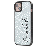 Personalised Vertical Cursive & Dots Custom Phone Case iPhone 15 Pro Max / Black Impact Case,iPhone 15 Plus / Black Impact Case,iPhone 15 Pro / Black Impact Case,iPhone 15 / Black Impact Case,iPhone 15 Pro Max / Impact Case,iPhone 15 Plus / Impact Case,iPhone 15 Pro / Impact Case,iPhone 15 / Impact Case,iPhone 15 Pro Max / Magsafe Black Impact Case,iPhone 15 Plus / Magsafe Black Impact Case,iPhone 15 Pro / Magsafe Black Impact Case,iPhone 15 / Magsafe Black Impact Case,iPhone 14 Pro Max / Black Impact Case,