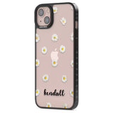 Personalised White Daisies & Cursive Custom Phone Case iPhone 15 Pro Max / Black Impact Case,iPhone 15 Plus / Black Impact Case,iPhone 15 Pro / Black Impact Case,iPhone 15 / Black Impact Case,iPhone 15 Pro Max / Impact Case,iPhone 15 Plus / Impact Case,iPhone 15 Pro / Impact Case,iPhone 15 / Impact Case,iPhone 15 Pro Max / Magsafe Black Impact Case,iPhone 15 Plus / Magsafe Black Impact Case,iPhone 15 Pro / Magsafe Black Impact Case,iPhone 15 / Magsafe Black Impact Case,iPhone 14 Pro Max / Black Impact Case,