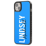 Personalised Bold Name: Blue Custom Phone Case iPhone 15 Pro Max / Black Impact Case,iPhone 15 Plus / Black Impact Case,iPhone 15 Pro / Black Impact Case,iPhone 15 / Black Impact Case,iPhone 15 Pro Max / Impact Case,iPhone 15 Plus / Impact Case,iPhone 15 Pro / Impact Case,iPhone 15 / Impact Case,iPhone 15 Pro Max / Magsafe Black Impact Case,iPhone 15 Plus / Magsafe Black Impact Case,iPhone 15 Pro / Magsafe Black Impact Case,iPhone 15 / Magsafe Black Impact Case,iPhone 14 Pro Max / Black Impact Case,iPhone 1