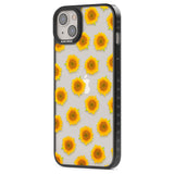 Sunflowers Transparent Pattern