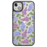 Purple Blossoms Transparent Floral