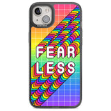 Fearless Phone Case iPhone 14 Plus / Black Impact Case Blanc Space