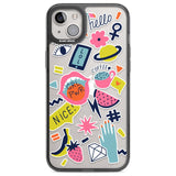 GRL PWR Phone Case iPhone 14 Plus / Black Impact Case Blanc Space