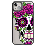 Purple Floral Sugar Skull