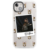 Personalised Bengal Cat Photo Custom Phone Case iPhone 14 Plus / Impact Case Blanc Space