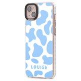 Personalised Blue and White Cow Print Custom Phone Case iPhone 15 Pro Max / Black Impact Case,iPhone 15 Plus / Black Impact Case,iPhone 15 Pro / Black Impact Case,iPhone 15 / Black Impact Case,iPhone 15 Pro Max / Impact Case,iPhone 15 Plus / Impact Case,iPhone 15 Pro / Impact Case,iPhone 15 / Impact Case,iPhone 15 Pro Max / Magsafe Black Impact Case,iPhone 15 Plus / Magsafe Black Impact Case,iPhone 15 Pro / Magsafe Black Impact Case,iPhone 15 / Magsafe Black Impact Case,iPhone 14 Pro Max / Black Impact Case