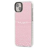 Personalised Pink Dots Custom Phone Case iPhone 15 Pro Max / Black Impact Case,iPhone 15 Plus / Black Impact Case,iPhone 15 Pro / Black Impact Case,iPhone 15 / Black Impact Case,iPhone 15 Pro Max / Impact Case,iPhone 15 Plus / Impact Case,iPhone 15 Pro / Impact Case,iPhone 15 / Impact Case,iPhone 15 Pro Max / Magsafe Black Impact Case,iPhone 15 Plus / Magsafe Black Impact Case,iPhone 15 Pro / Magsafe Black Impact Case,iPhone 15 / Magsafe Black Impact Case,iPhone 14 Pro Max / Black Impact Case,iPhone 14 Plus