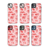 Personalised Red Tiger Outlines on Pink Custom Phone Case iPhone 15 Pro Max / Black Impact Case,iPhone 15 Plus / Black Impact Case,iPhone 15 Pro / Black Impact Case,iPhone 15 / Black Impact Case,iPhone 15 Pro Max / Impact Case,iPhone 15 Plus / Impact Case,iPhone 15 Pro / Impact Case,iPhone 15 / Impact Case,iPhone 15 Pro Max / Magsafe Black Impact Case,iPhone 15 Plus / Magsafe Black Impact Case,iPhone 15 Pro / Magsafe Black Impact Case,iPhone 15 / Magsafe Black Impact Case,iPhone 14 Pro Max / Black Impact Ca