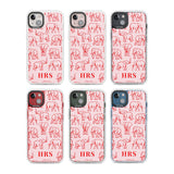 Personalised Red Elephant Outlines on Pink Custom Phone Case iPhone 15 Pro Max / Black Impact Case,iPhone 15 Plus / Black Impact Case,iPhone 15 Pro / Black Impact Case,iPhone 15 / Black Impact Case,iPhone 15 Pro Max / Impact Case,iPhone 15 Plus / Impact Case,iPhone 15 Pro / Impact Case,iPhone 15 / Impact Case,iPhone 15 Pro Max / Magsafe Black Impact Case,iPhone 15 Plus / Magsafe Black Impact Case,iPhone 15 Pro / Magsafe Black Impact Case,iPhone 15 / Magsafe Black Impact Case,iPhone 14 Pro Max / Black Impact