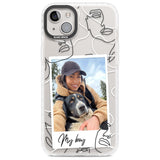 Personalised Snake Instant PhotoPhone Case for iPhone 14 Plus