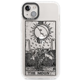 Personalised The Moon Tarot Card - Transparent Custom Phone Case iPhone 14 Plus / Impact Case Blanc Space