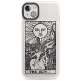 Personalised The Sun Tarot Card - Transparent Custom Phone Case iPhone 14 Plus / Impact Case Blanc Space