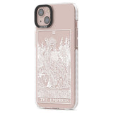 Personalised The Empress Tarot Card - White Transparent Custom Phone Case iPhone 15 Pro Max / Black Impact Case,iPhone 15 Plus / Black Impact Case,iPhone 15 Pro / Black Impact Case,iPhone 15 / Black Impact Case,iPhone 15 Pro Max / Impact Case,iPhone 15 Plus / Impact Case,iPhone 15 Pro / Impact Case,iPhone 15 / Impact Case,iPhone 15 Pro Max / Magsafe Black Impact Case,iPhone 15 Plus / Magsafe Black Impact Case,iPhone 15 Pro / Magsafe Black Impact Case,iPhone 15 / Magsafe Black Impact Case,iPhone 14 Pro Max /