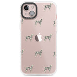 Dalmation Dog Pattern Clear Phone Case iPhone 14 Plus / Impact Case Blanc Space