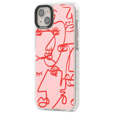 Abstract Continuous Line Faces Red on Pink Phone Case iPhone 15 Pro Max / Black Impact Case,iPhone 15 Plus / Black Impact Case,iPhone 15 Pro / Black Impact Case,iPhone 15 / Black Impact Case,iPhone 15 Pro Max / Impact Case,iPhone 15 Plus / Impact Case,iPhone 15 Pro / Impact Case,iPhone 15 / Impact Case,iPhone 15 Pro Max / Magsafe Black Impact Case,iPhone 15 Plus / Magsafe Black Impact Case,iPhone 15 Pro / Magsafe Black Impact Case,iPhone 15 / Magsafe Black Impact Case,iPhone 14 Pro Max / Black Impact Case,i