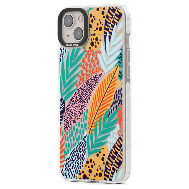 Abstract LeavesPhone Case for iPhone 14 Plus