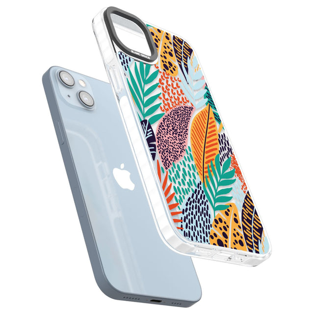 Abstract LeavesPhone Case for iPhone 14 Plus