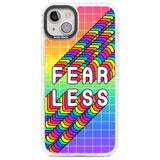 Fearless Phone Case iPhone 14 Plus / Impact Case Blanc Space