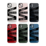 Black Stripes I'm Not Interested Phone Case iPhone 15 Pro Max / Black Impact Case,iPhone 15 Plus / Black Impact Case,iPhone 15 Pro / Black Impact Case,iPhone 15 / Black Impact Case,iPhone 15 Pro Max / Impact Case,iPhone 15 Plus / Impact Case,iPhone 15 Pro / Impact Case,iPhone 15 / Impact Case,iPhone 15 Pro Max / Magsafe Black Impact Case,iPhone 15 Plus / Magsafe Black Impact Case,iPhone 15 Pro / Magsafe Black Impact Case,iPhone 15 / Magsafe Black Impact Case,iPhone 14 Pro Max / Black Impact Case,iPhone 14 P