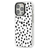 White Dalmatian Print