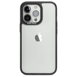 Clear Black Impact Phone Case iPhone 14 Pro / Black Impact Case,iPhone 13 Pro / Black Impact Case,iPhone 15 Pro Max / Black Impact Case Blanc Space