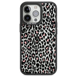 Light Pink Leopard Print - Transparent Phone Case iPhone 13 Pro / Black Impact Case,iPhone 14 Pro / Black Impact Case,iPhone 15 Pro Max / Black Impact Case,iPhone 15 Pro / Black Impact Case Blanc Space