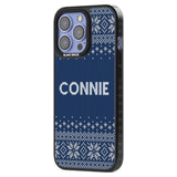 Personalised Blue Christmas Knitted Jumper Custom Phone Case iPhone 15 Pro Max / Black Impact Case,iPhone 15 Plus / Black Impact Case,iPhone 15 Pro / Black Impact Case,iPhone 15 / Black Impact Case,iPhone 15 Pro Max / Impact Case,iPhone 15 Plus / Impact Case,iPhone 15 Pro / Impact Case,iPhone 15 / Impact Case,iPhone 15 Pro Max / Magsafe Black Impact Case,iPhone 15 Plus / Magsafe Black Impact Case,iPhone 15 Pro / Magsafe Black Impact Case,iPhone 15 / Magsafe Black Impact Case,iPhone 14 Pro Max / Black Impact