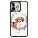 Personalised Beagle - Watercolour Dog Portrait Custom Phone Case iPhone 13 Pro / Black Impact Case,iPhone 14 Pro / Black Impact Case,iPhone 15 Pro Max / Black Impact Case,iPhone 15 Pro / Black Impact Case Blanc Space