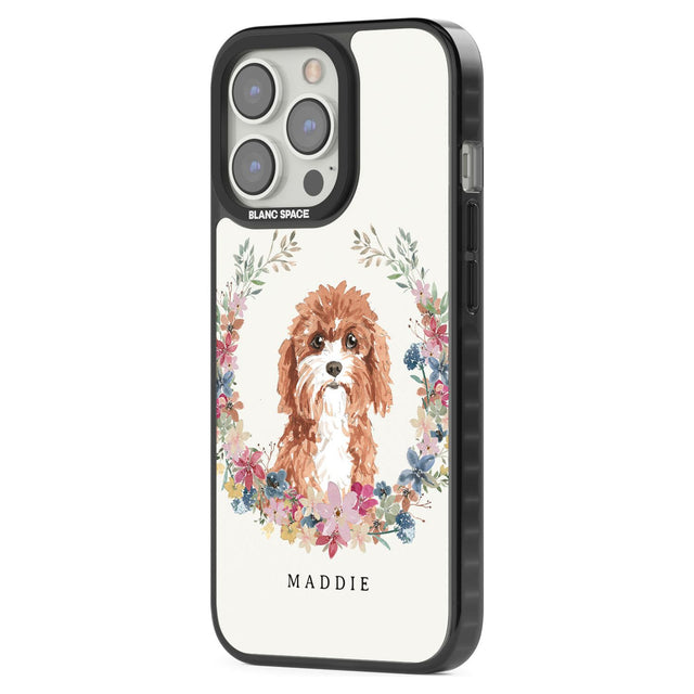 Personalised Cavapoo - Watercolour Dog Portrait Custom Phone Case iPhone 15 Pro Max / Black Impact Case,iPhone 15 Plus / Black Impact Case,iPhone 15 Pro / Black Impact Case,iPhone 15 / Black Impact Case,iPhone 15 Pro Max / Impact Case,iPhone 15 Plus / Impact Case,iPhone 15 Pro / Impact Case,iPhone 15 / Impact Case,iPhone 15 Pro Max / Magsafe Black Impact Case,iPhone 15 Plus / Magsafe Black Impact Case,iPhone 15 Pro / Magsafe Black Impact Case,iPhone 15 / Magsafe Black Impact Case,iPhone 14 Pro Max / Black I