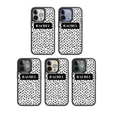 Personalised Black Bar & Dots Custom Phone Case iPhone 15 Pro Max / Black Impact Case,iPhone 15 Plus / Black Impact Case,iPhone 15 Pro / Black Impact Case,iPhone 15 / Black Impact Case,iPhone 15 Pro Max / Impact Case,iPhone 15 Plus / Impact Case,iPhone 15 Pro / Impact Case,iPhone 15 / Impact Case,iPhone 15 Pro Max / Magsafe Black Impact Case,iPhone 15 Plus / Magsafe Black Impact Case,iPhone 15 Pro / Magsafe Black Impact Case,iPhone 15 / Magsafe Black Impact Case,iPhone 14 Pro Max / Black Impact Case,iPhone 