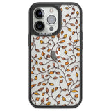 Personalised Autumn Leaves Pattern Custom Phone Case iPhone 13 Pro / Black Impact Case,iPhone 14 Pro / Black Impact Case,iPhone 15 Pro Max / Black Impact Case,iPhone 15 Pro / Black Impact Case Blanc Space